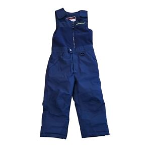 Weatherproof Dark Blue Kids Snow Overalls, Size 5, Excellent Condition